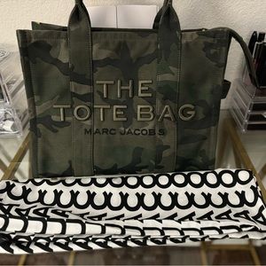 Marc Jacob’s Jaquard Camo Tote Large